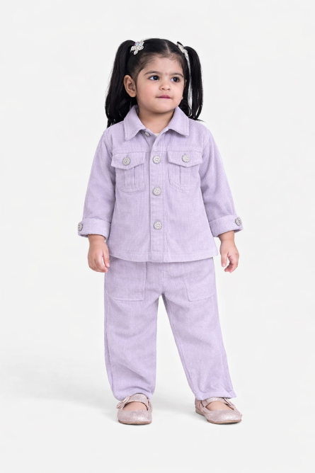 Girls 3 Piece Jacket Set ( 1 to 4 ) years - Image 3